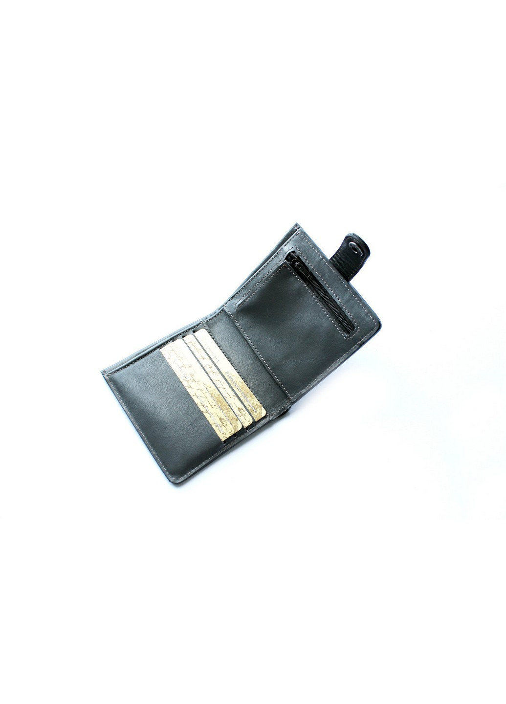 Шкіряний гаманець чоловічий 10,5х10х2 см LeathART (219986839)