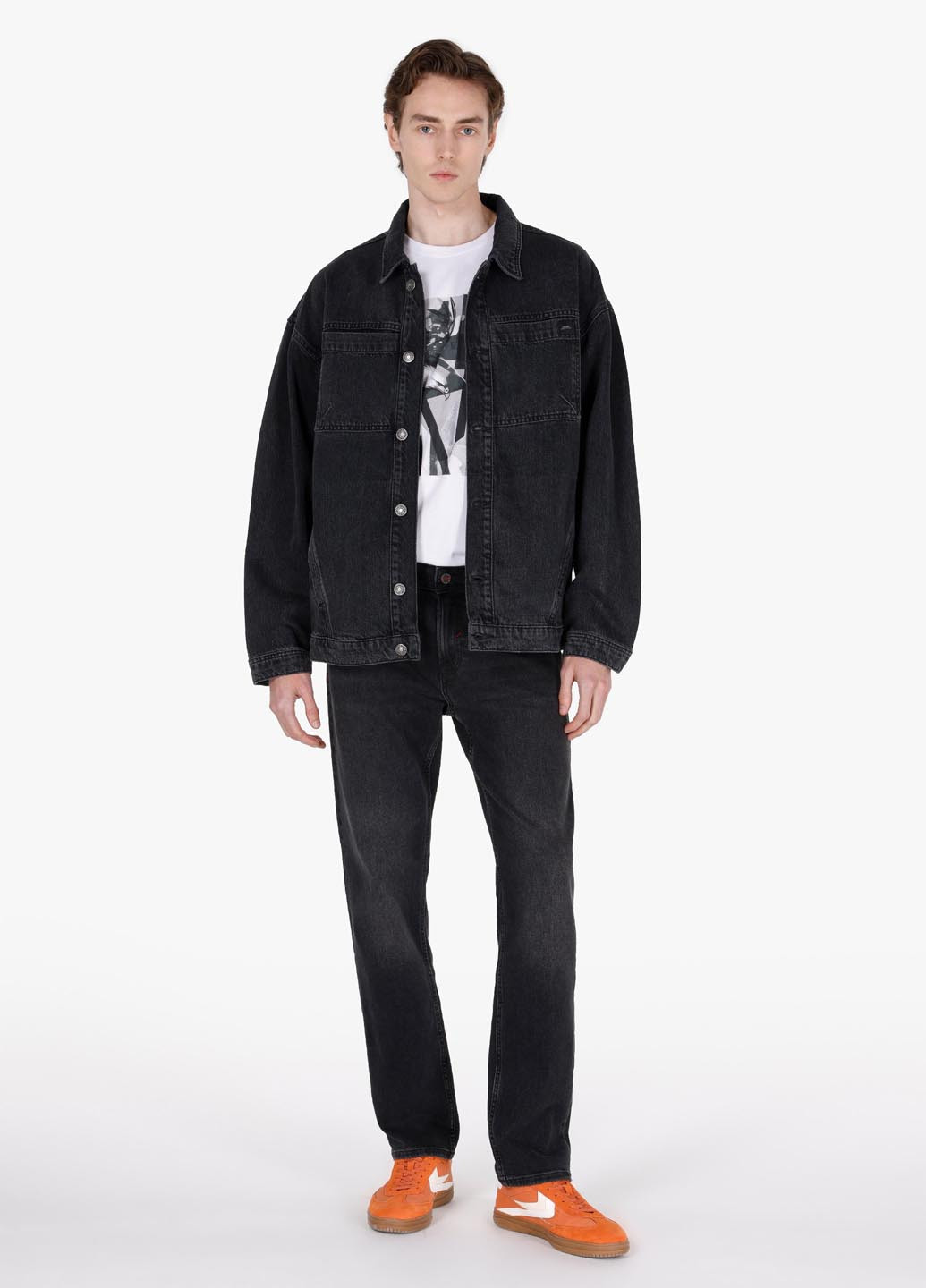 Темно-серая демисезонная куртка Colin's