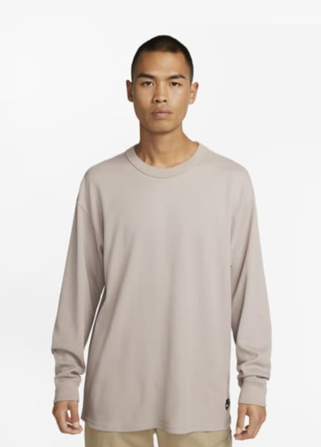 Бежевий демісезонний джемпер fd4337-272 джемпер Nike Sportswear Men's Sports Utility Long-Sleeve T-Shirt