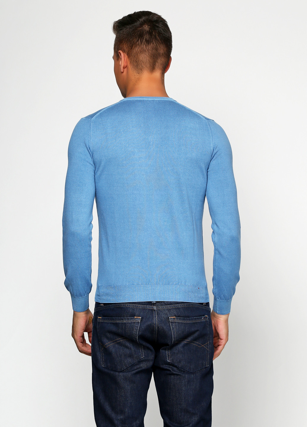 Голубой демисезонный пуловер пуловер Barbieri
