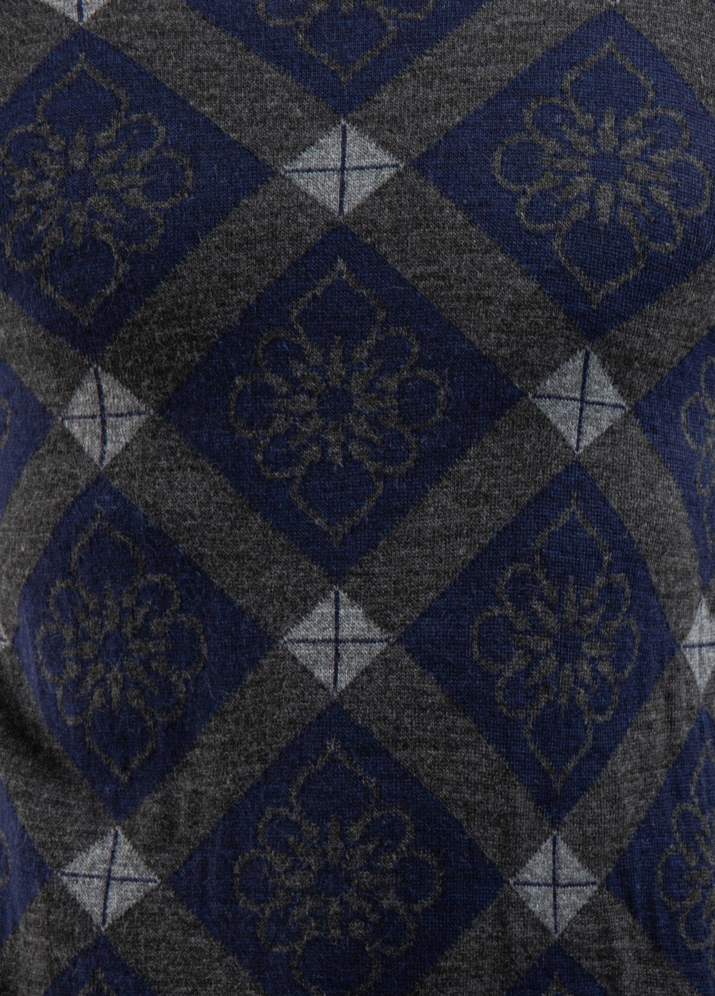 Темно-синій джемпер з вовни TKS (238198607)