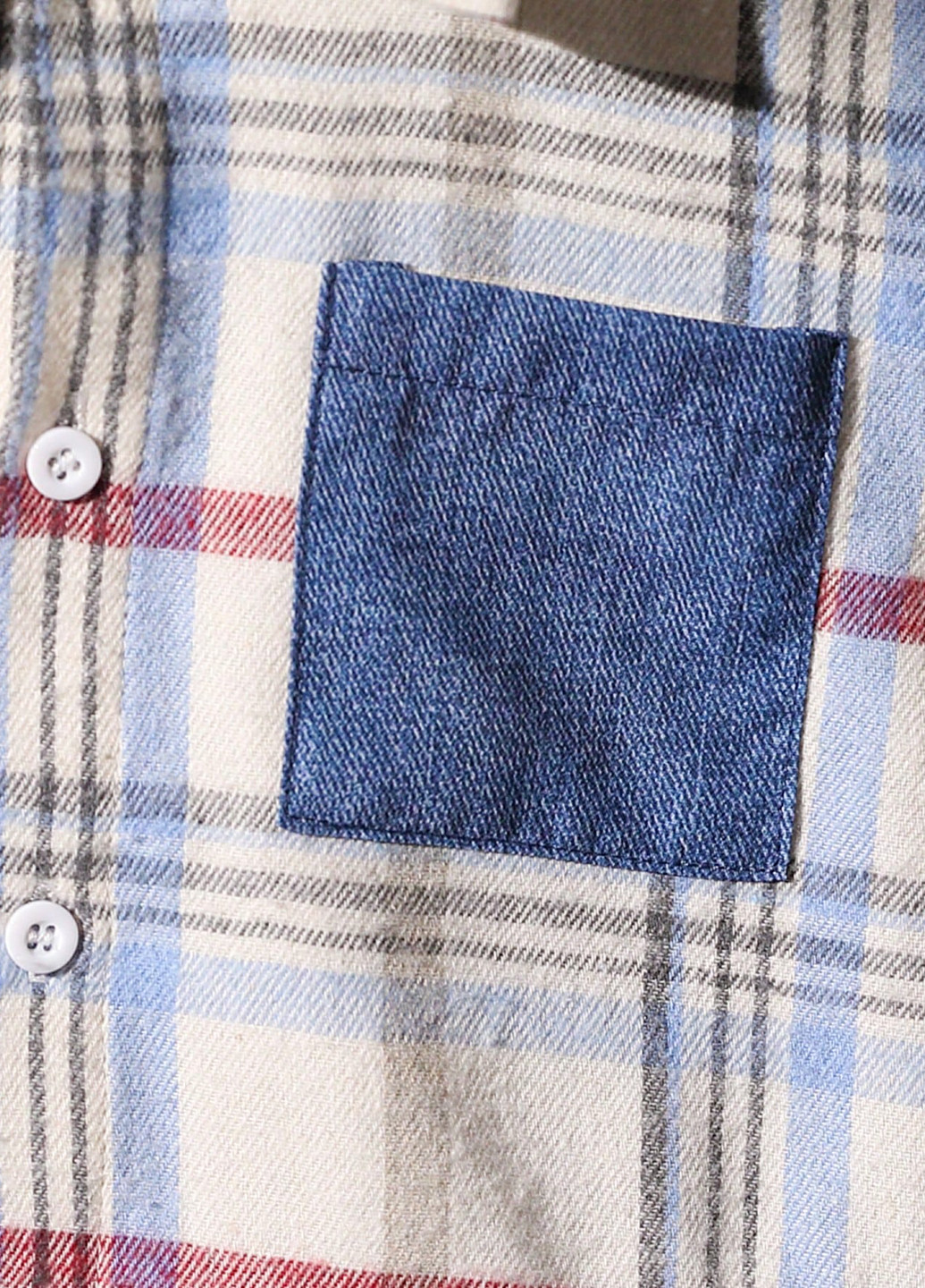 Комбинированный демисезонный комплект (рубашка, брюки) SHEIN