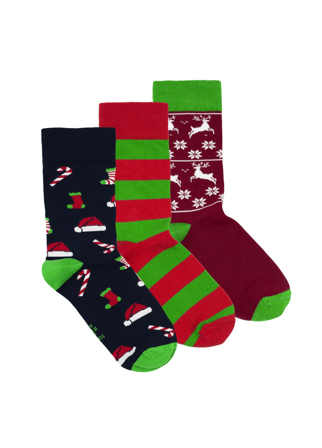 Носки The Pair of Socks new year box v2 3 пары (249913071)