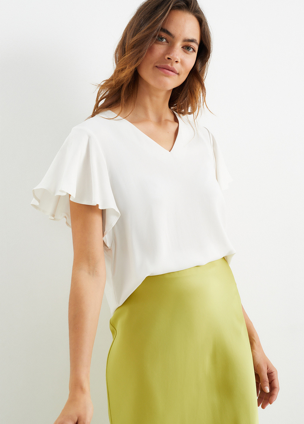 Біла блуза C&A