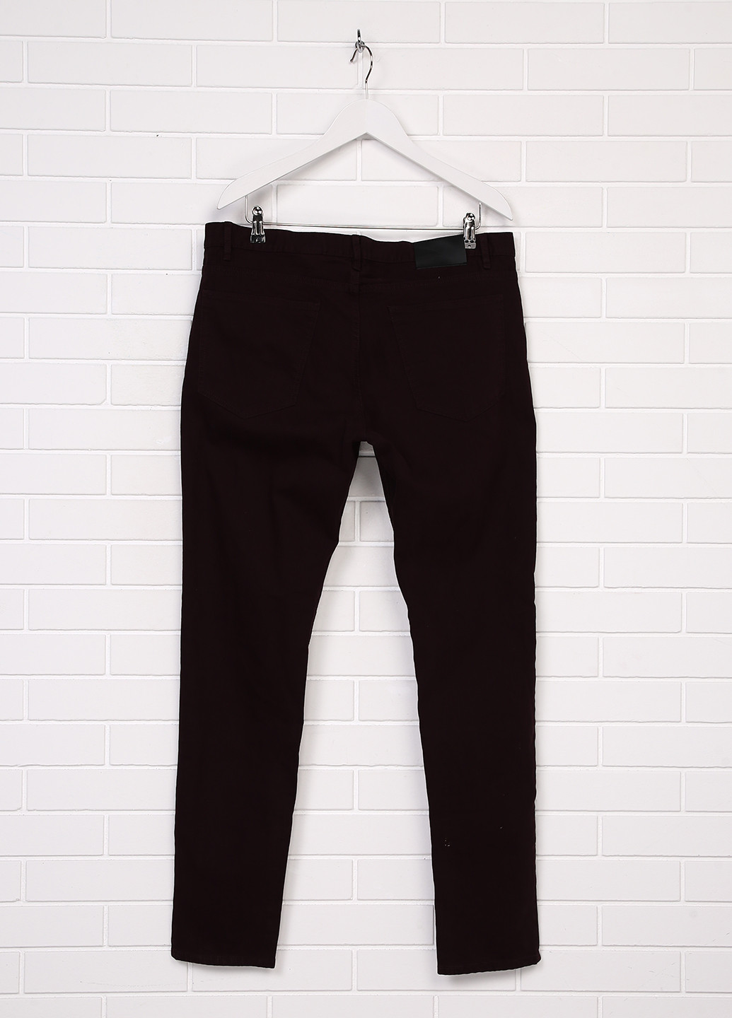 Сливовые демисезонные прямые джинсы H&M