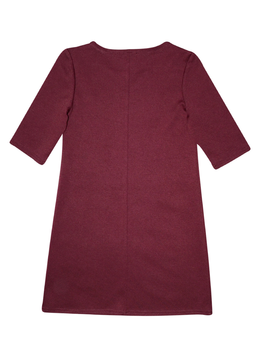 Бордовое платье Mevis (100120918)