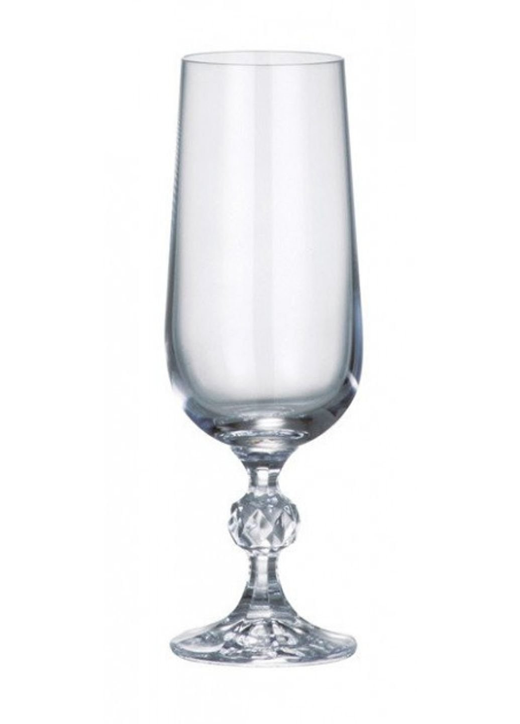 Набір келихів для шампанського Sterna Klaudie 4S149/180 6 шт 180 мл Bohemia (253626869)