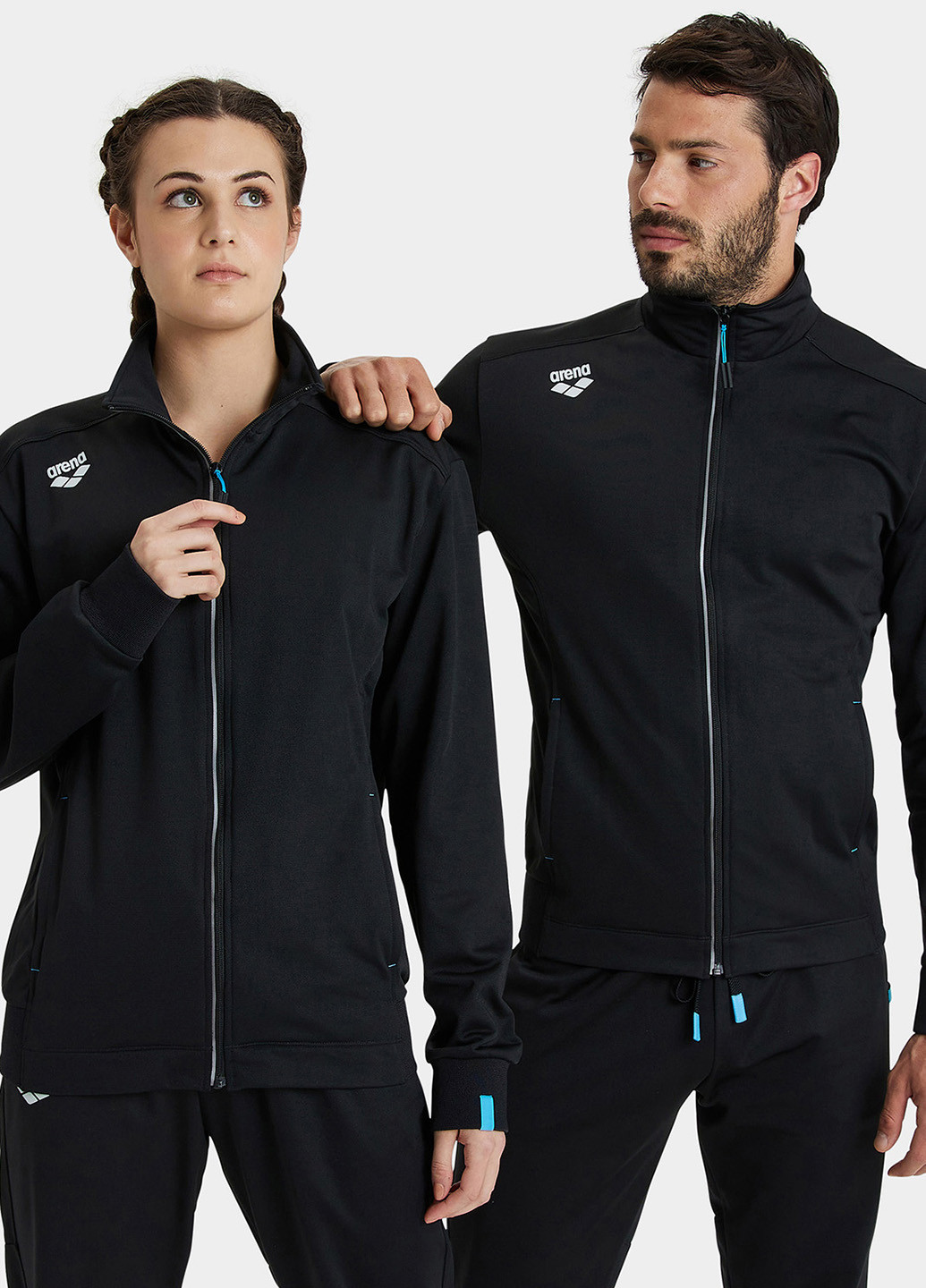 Олімпійка Arena TEAM JACKET PANEL KNITTED POLY (306919824)