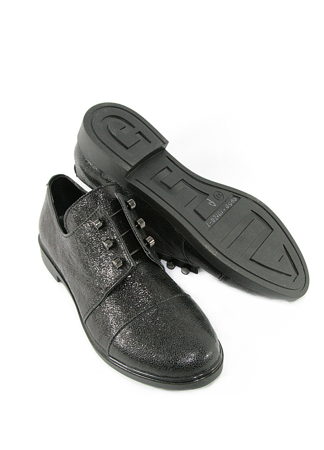 Mila Туфлі чорний з натуральна шкіра, — демісезон (360976381)