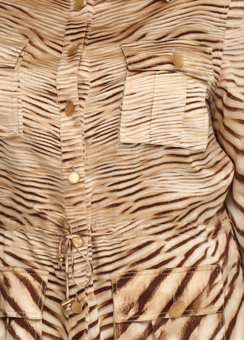 Песочная демисезонная блуза Angelo Marani