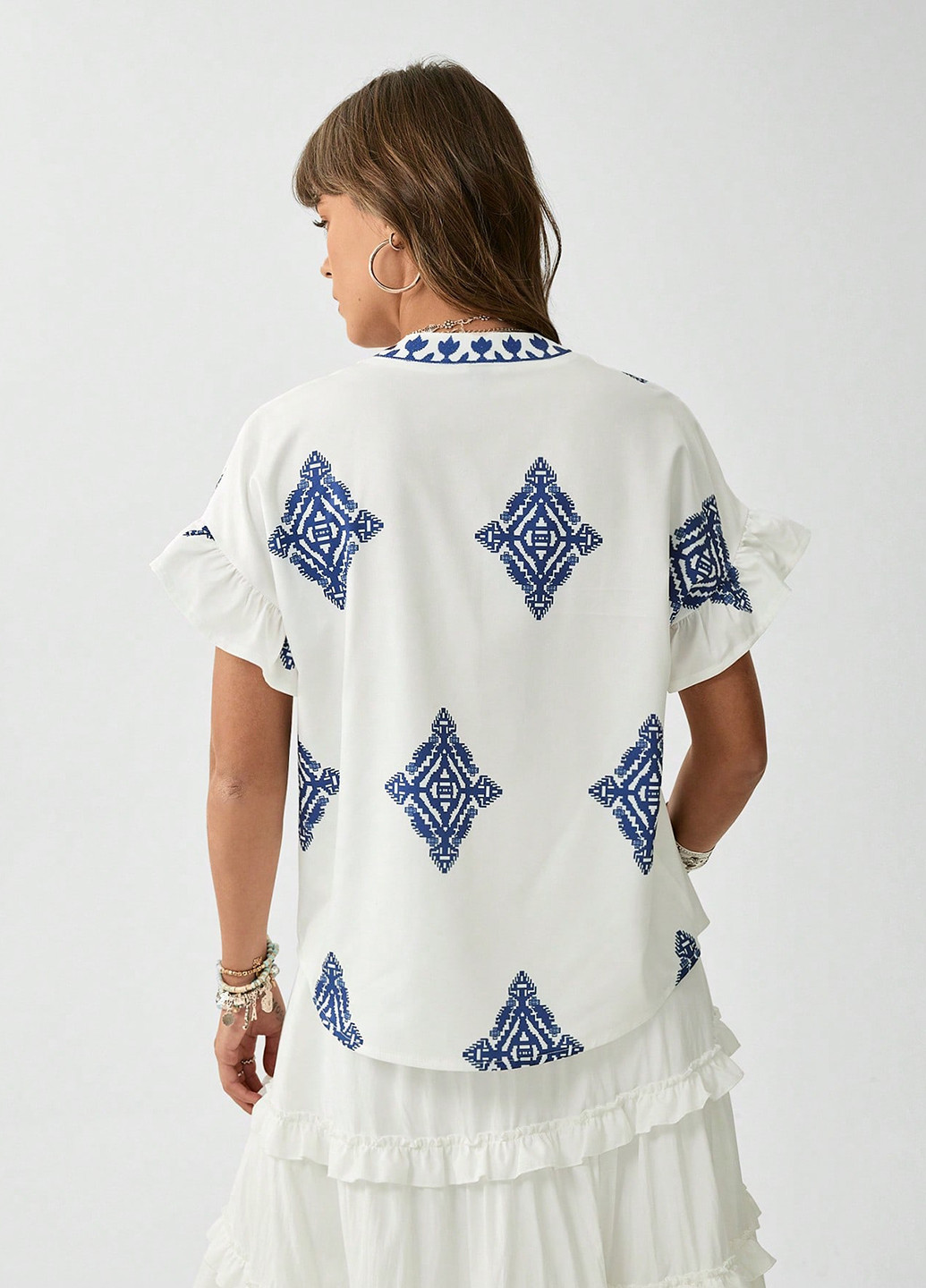 Біла блуза SHEIN