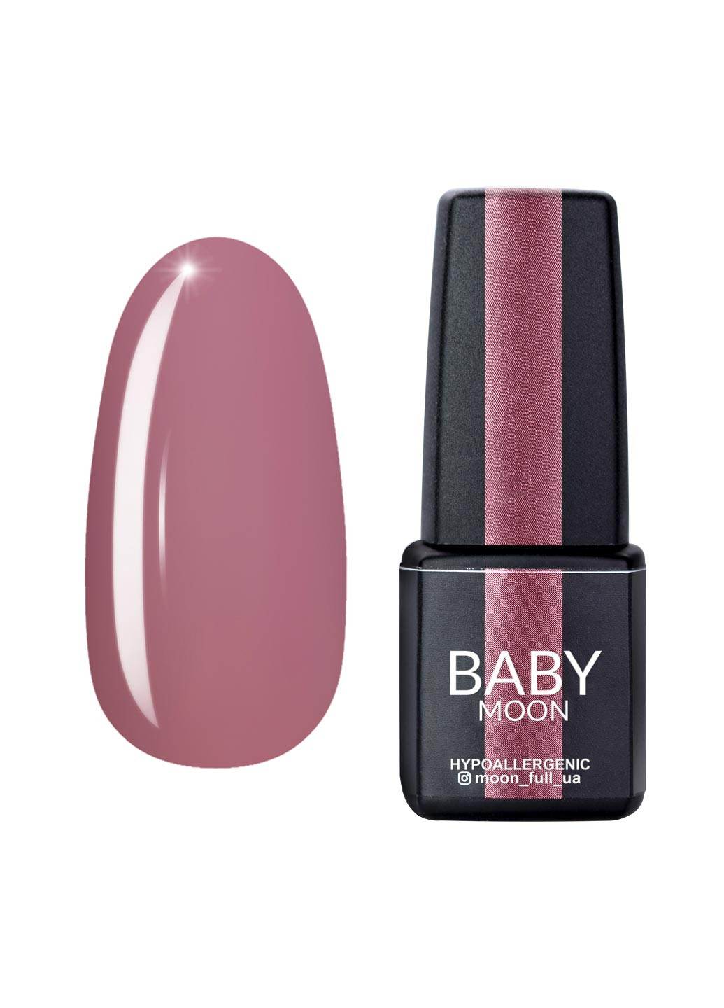 Гель лак BABY Sensual Nude Gel polish, 6 мл № 013 бежево-розовый темный Moon (251422620)