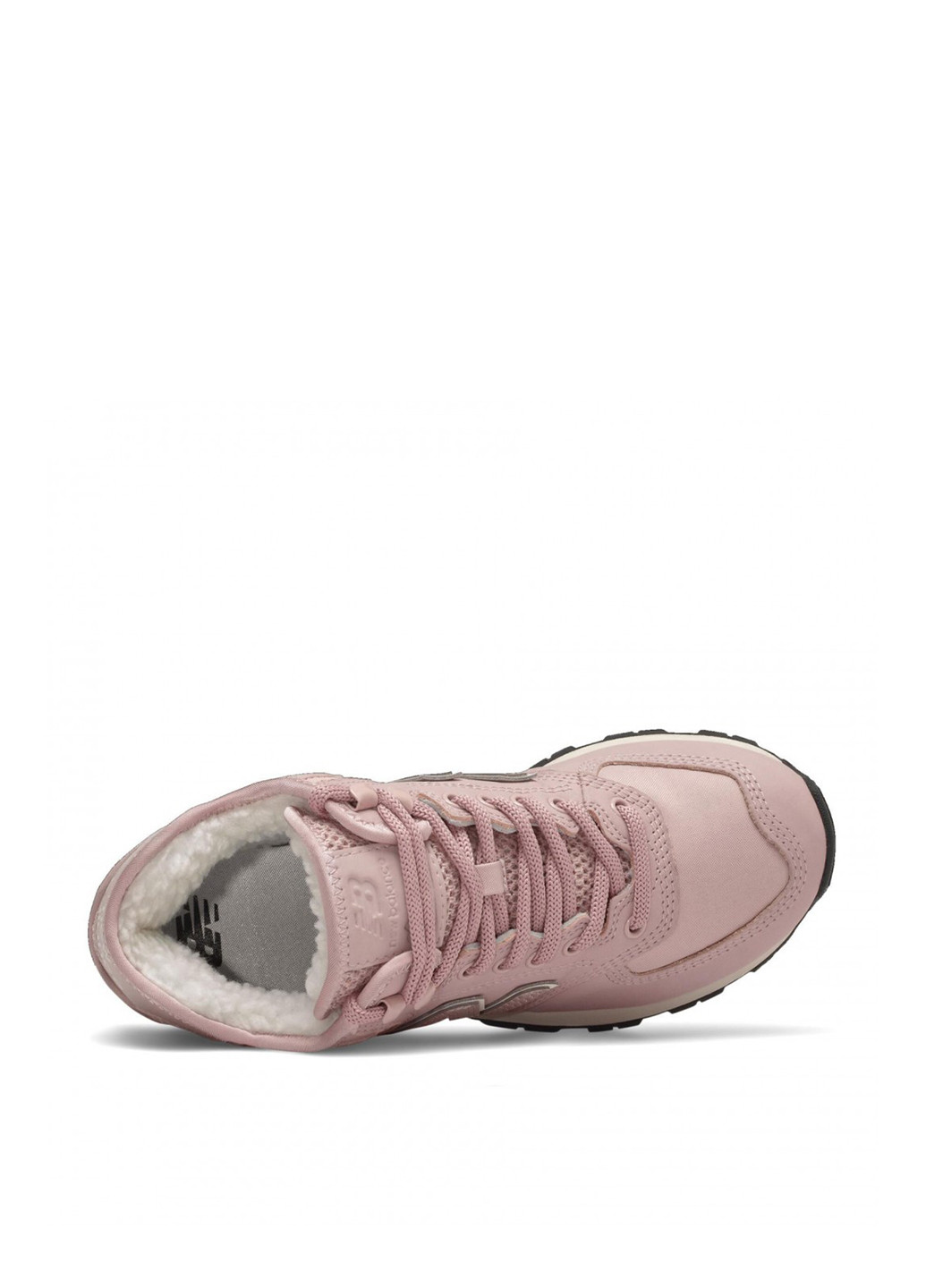 Темно-розовые всесезонные кроссовки New Balance WH574MB2