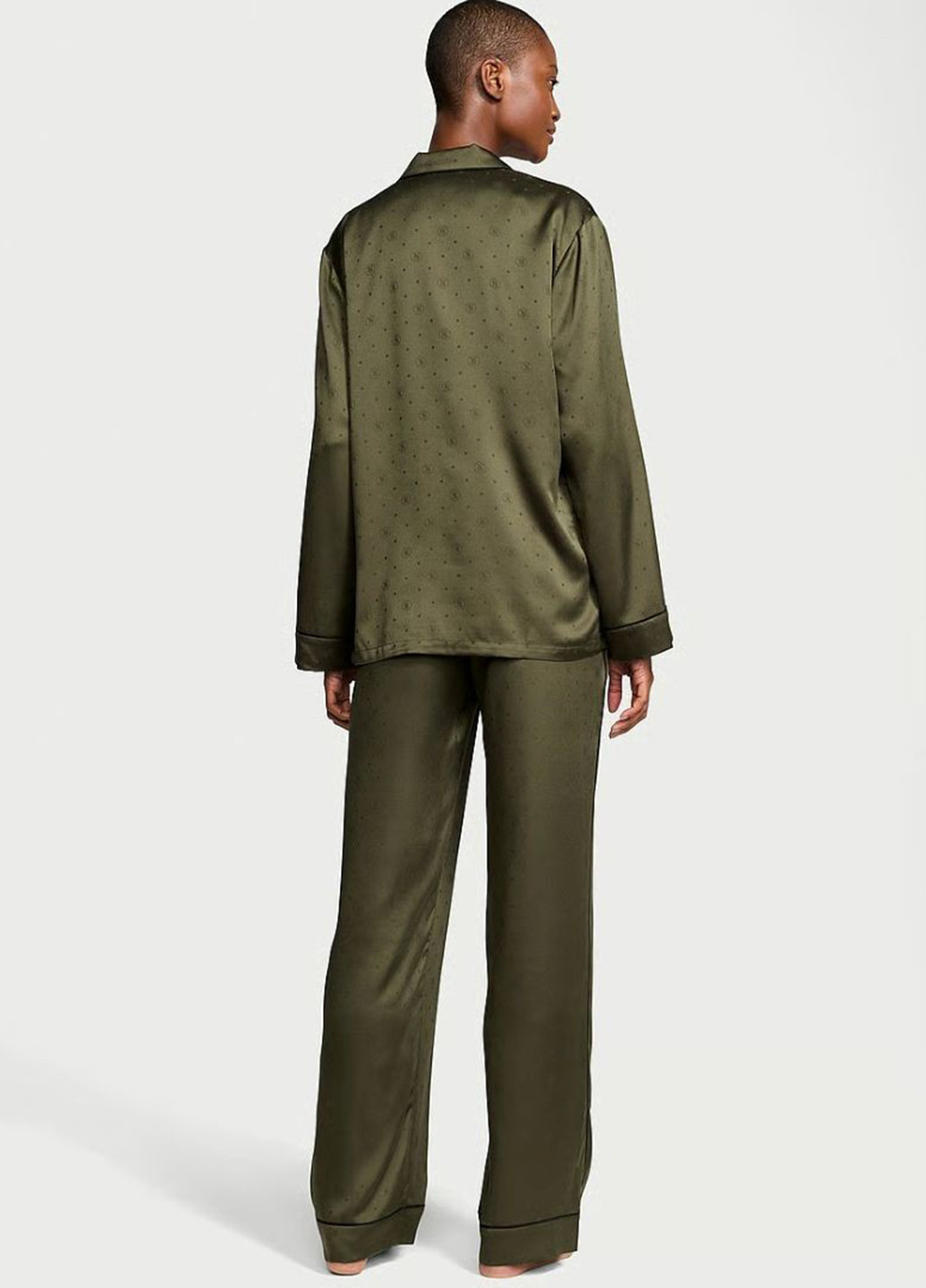 Зелена всесезон піжама (сорочка, штани) сорочка + брюки Victoria's Secret