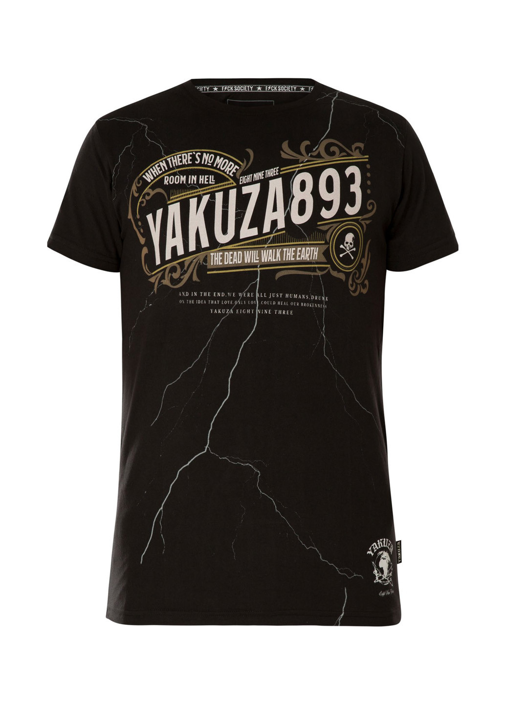 Черная футболка Yakuza