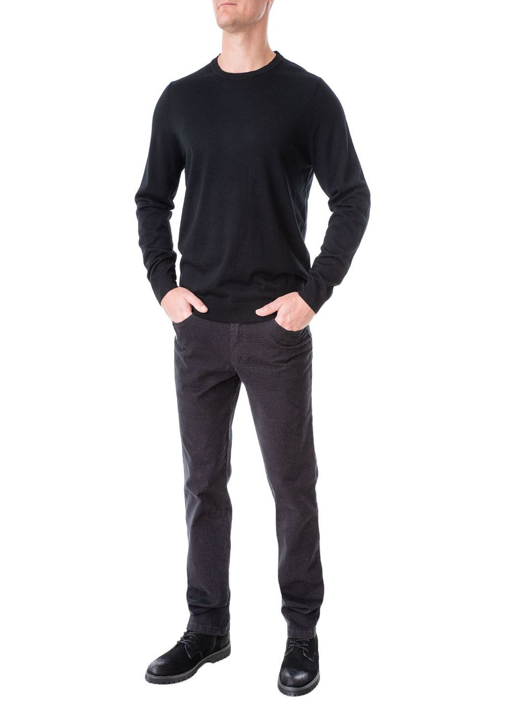 Черный зимний джемпер MARVELIS