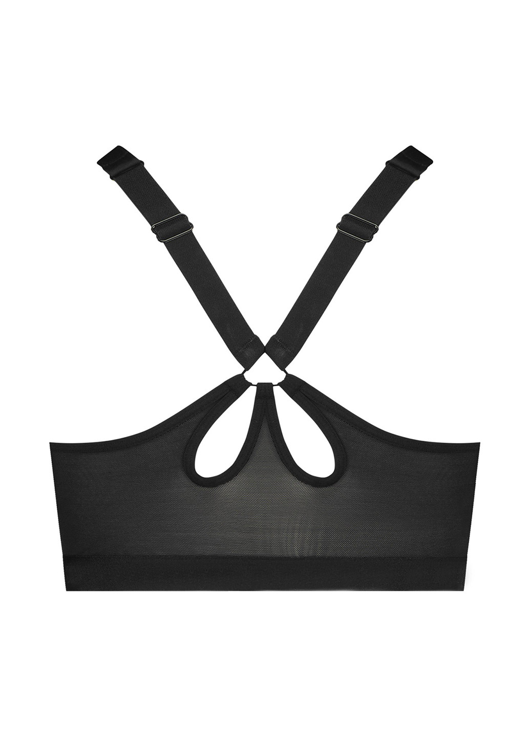 Чорний топ бюстгальтер Hunkemoller без кісточок