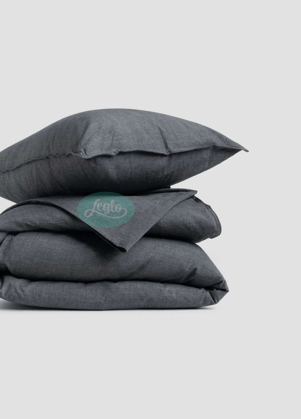 Комплект белья из вареного хлопка Silver (семейный) Leglo (253869425)