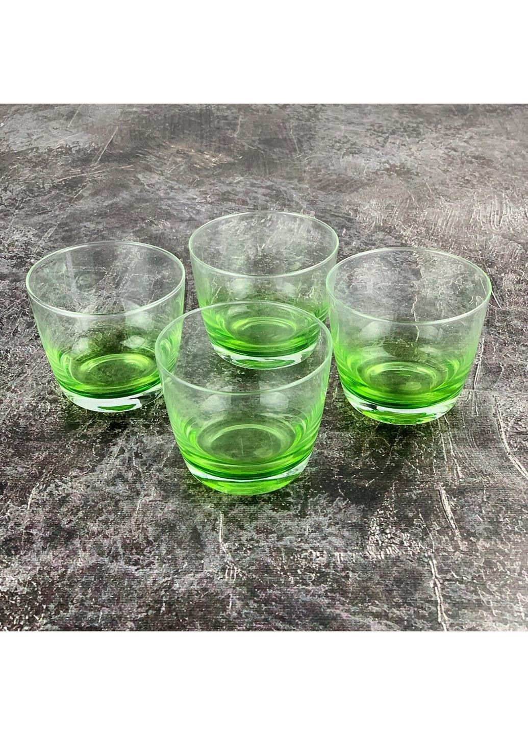 Набір склянок низьких Variation Shades Green D4850 300 мл 4 шт Luminarc (253610754)