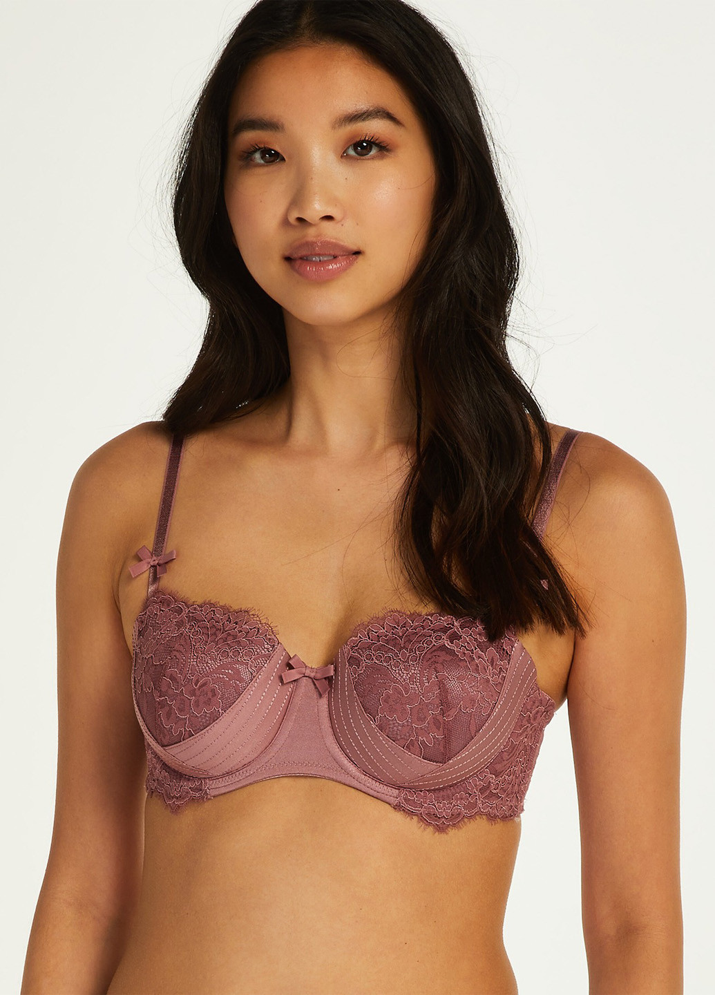 Рожевий бюстгальтер Hunkemoller з кісточками поліамід