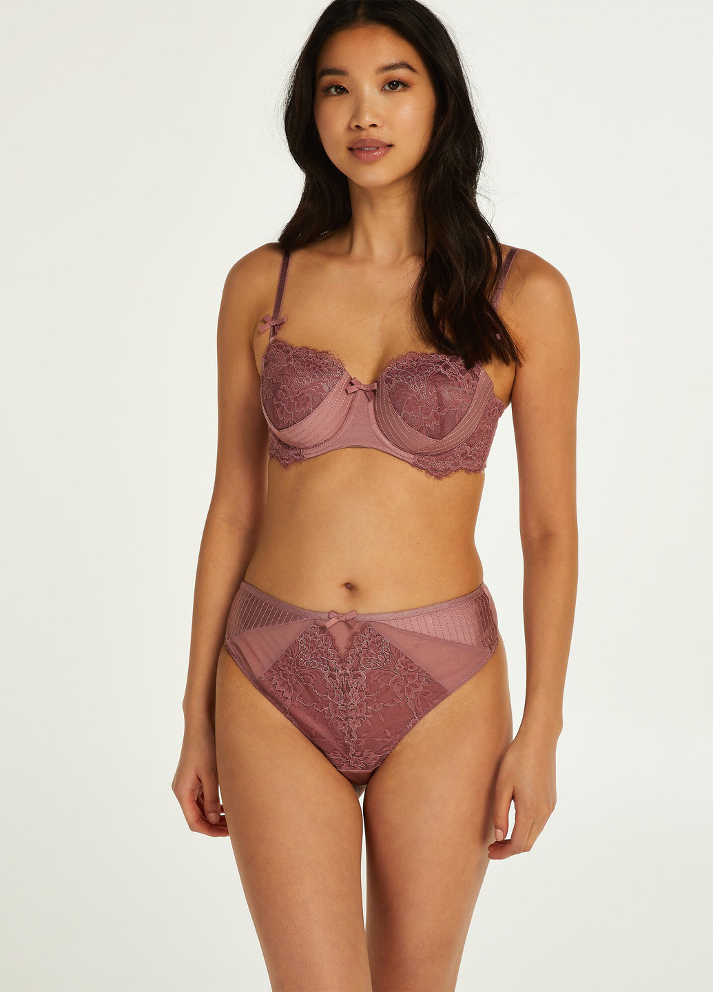 Рожевий бюстгальтер Hunkemoller з кісточками поліамід