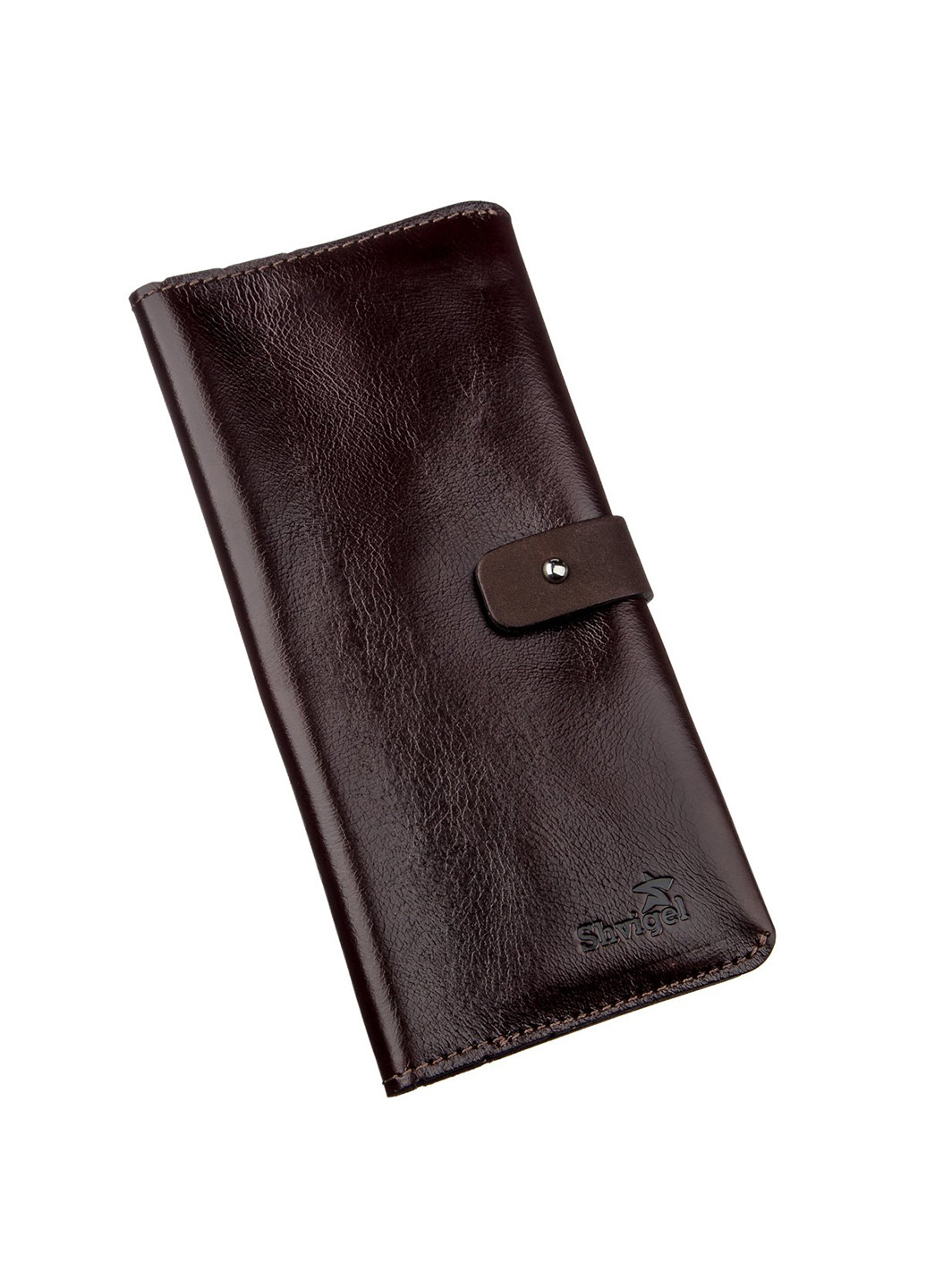 Мужской кожаный кошелек 19,5х9,5х1 см Shvigel (252132811)