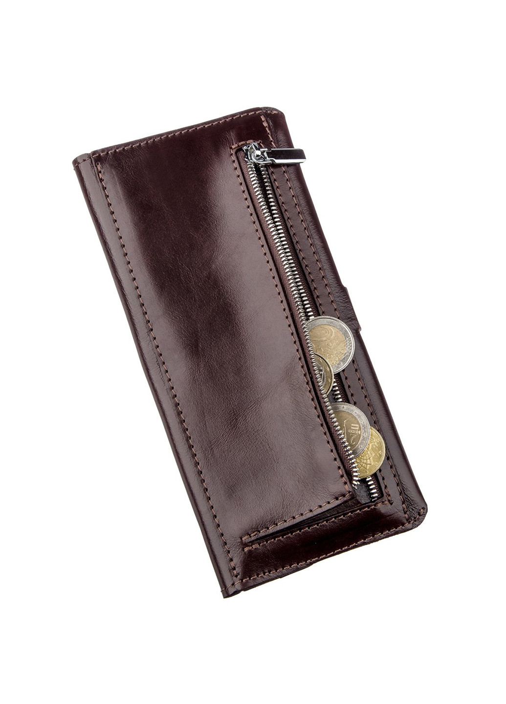 Мужской кожаный кошелек 19,5х9,5х1 см Shvigel (252132811)