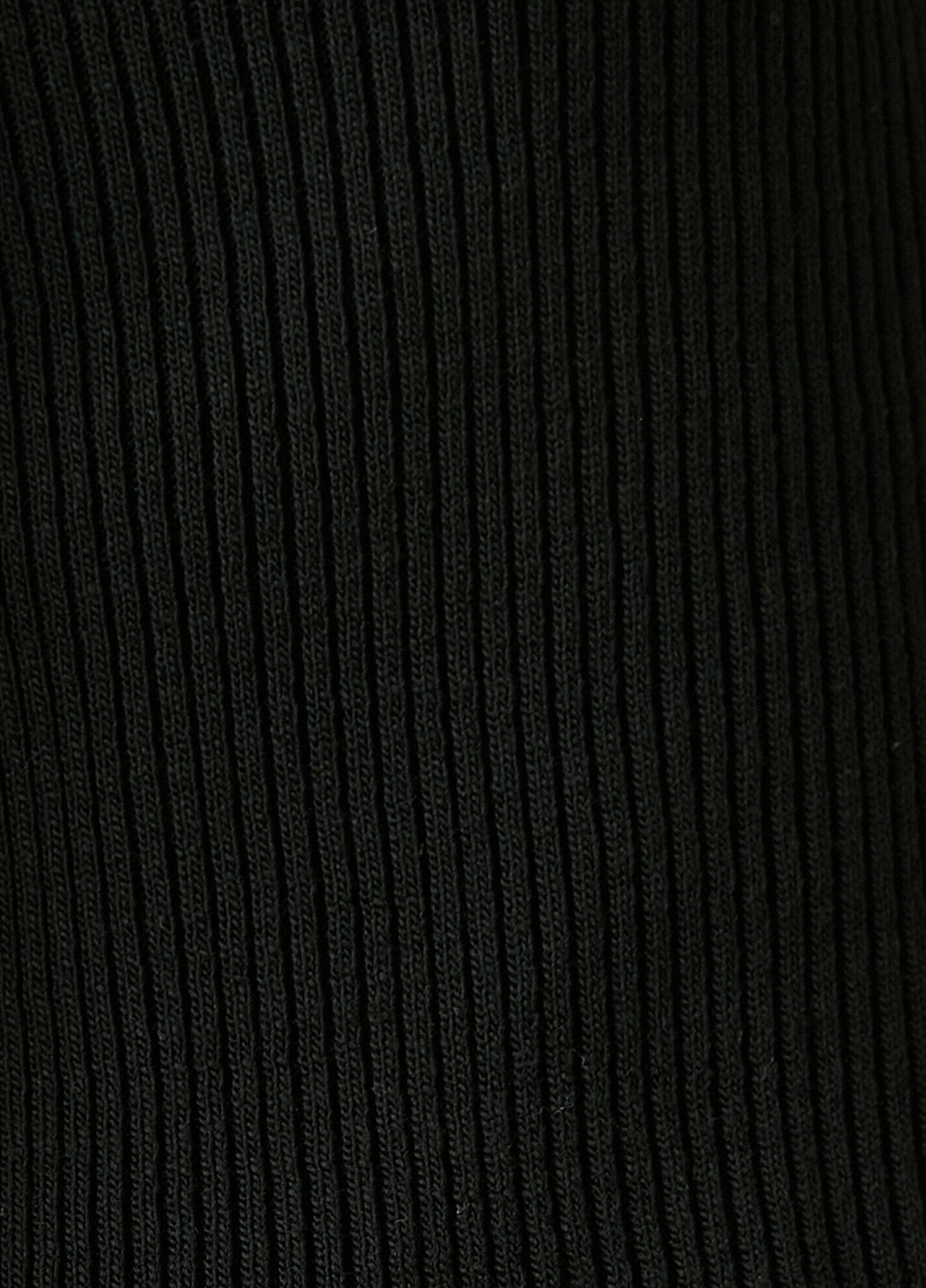 Кофта KOTON однотонная чёрная кэжуал трикотаж, акрил