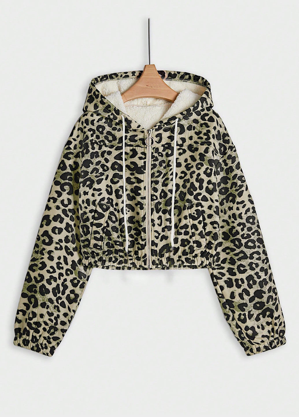 Комбинированная демисезонная куртка SHEIN