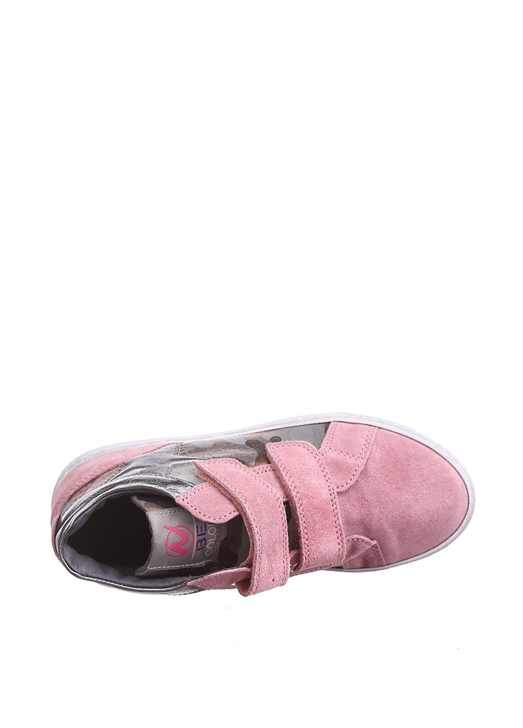 Розовые демисезонные кроссовки Naturino