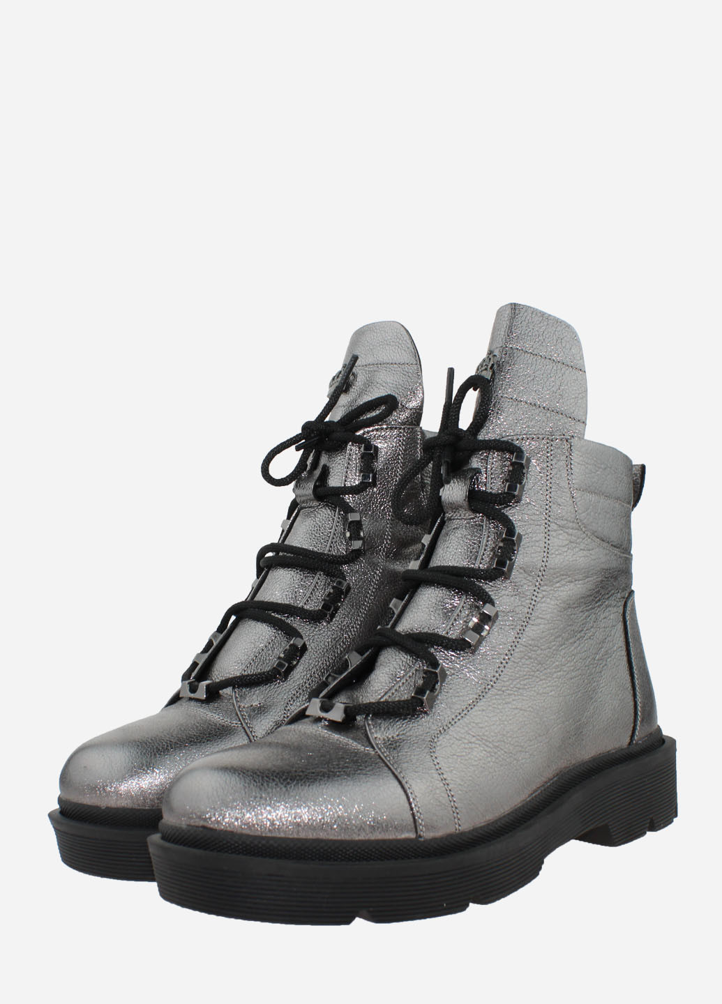 Зимние ботинки re2473 серебро El passo