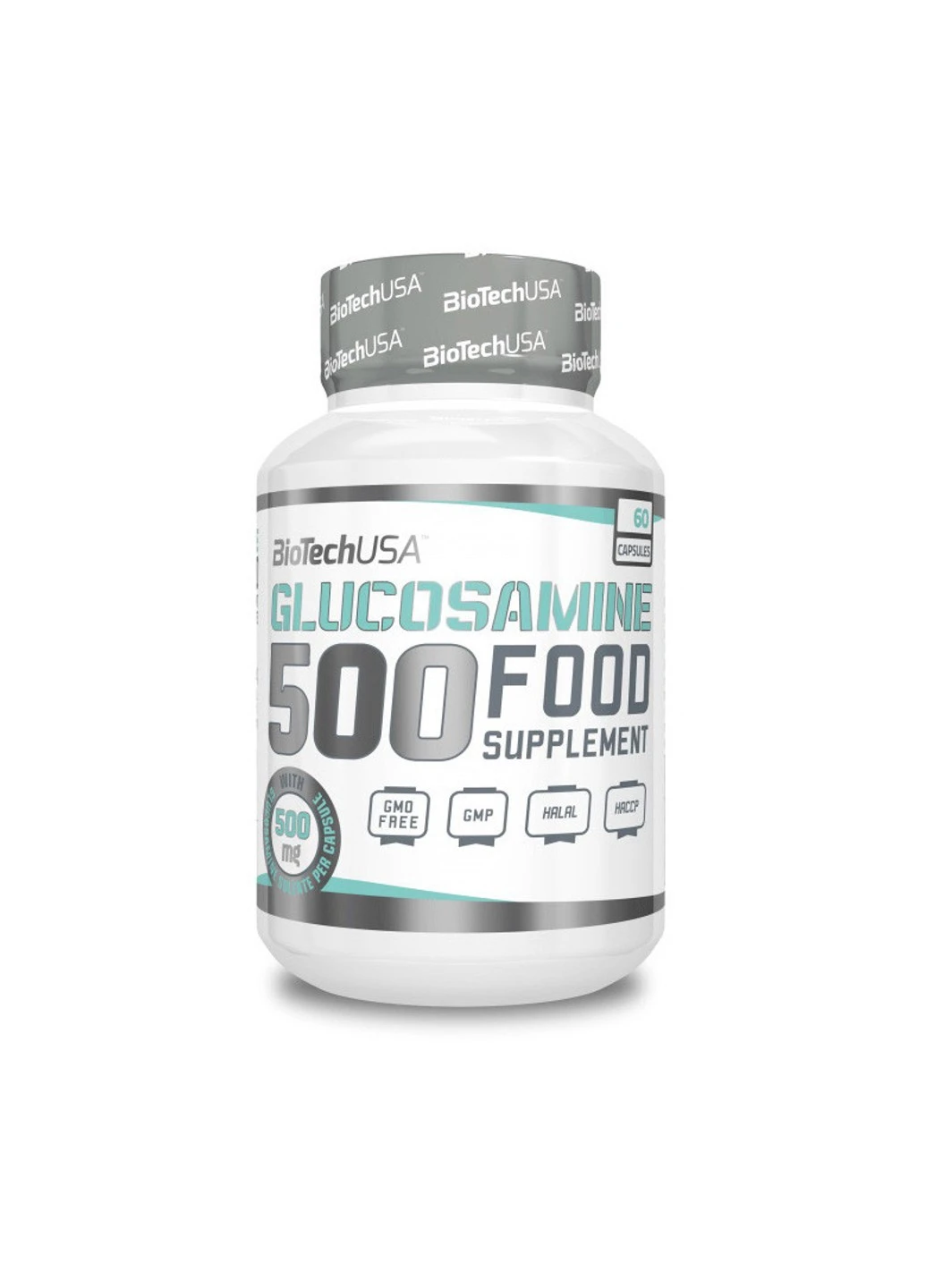 Глюкозамін BioTech Glucosamine 500 (60 капс) біотеч Biotechusa (255408706)