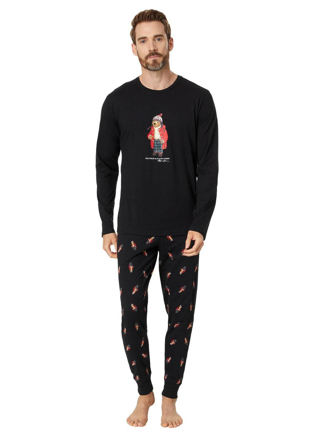 Піжама (лонгслів, штани) Ralph Lauren (329198469)