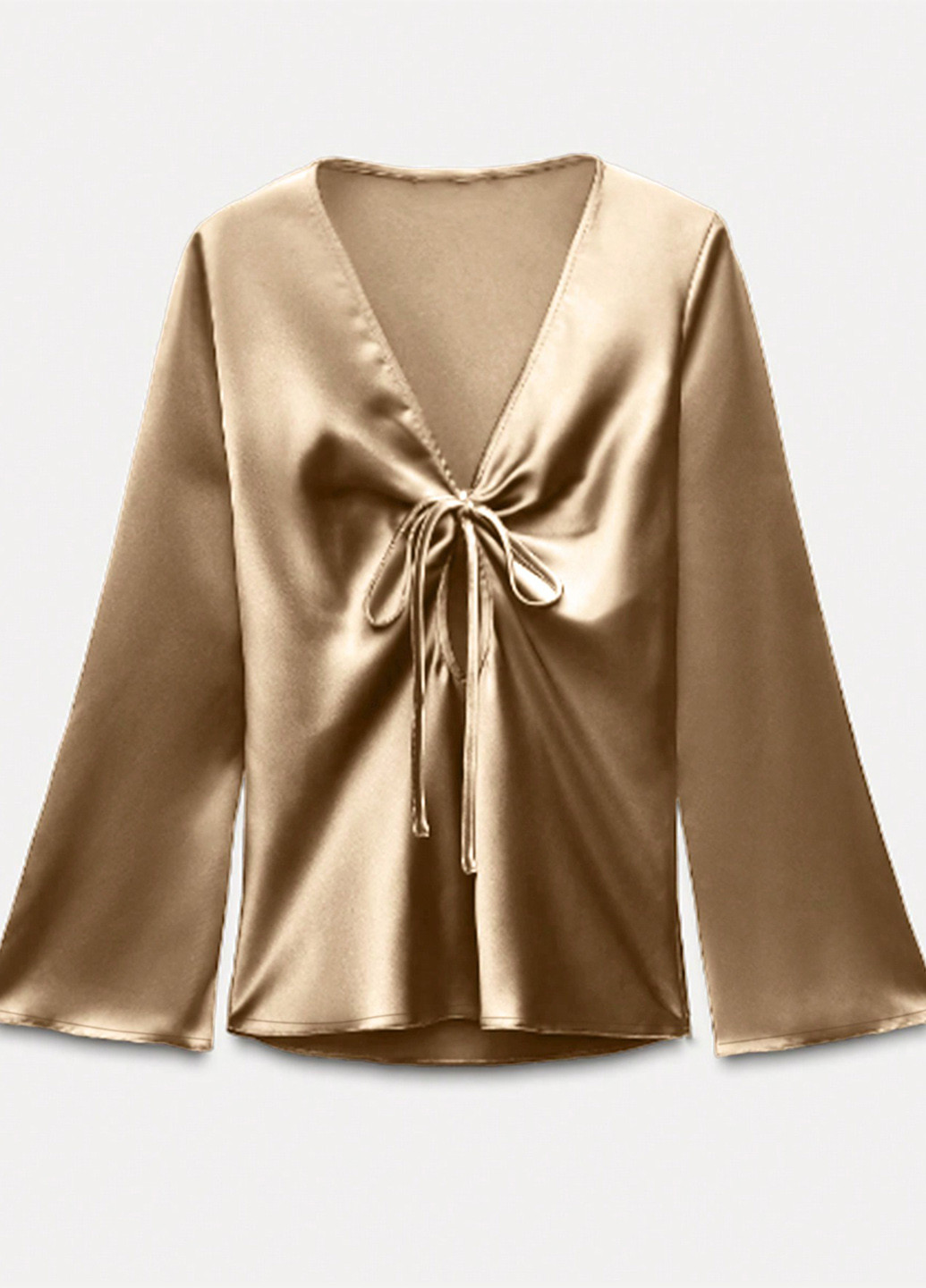 Бежева блуза SHEIN