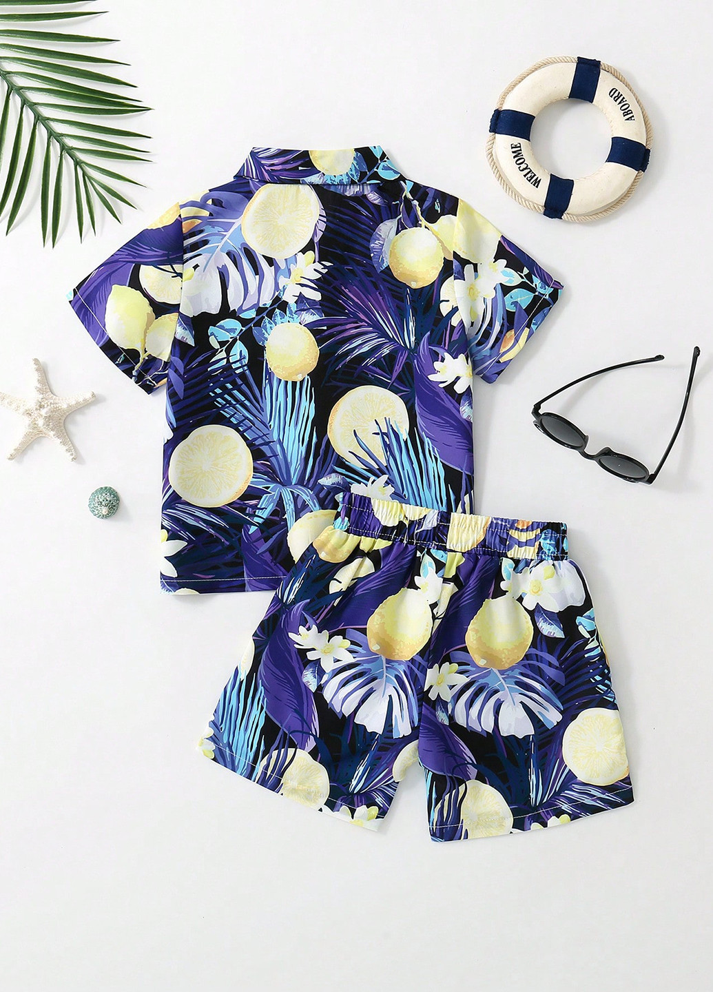 Купальный костюм (рубашка, шорты) SHEIN (331623984)