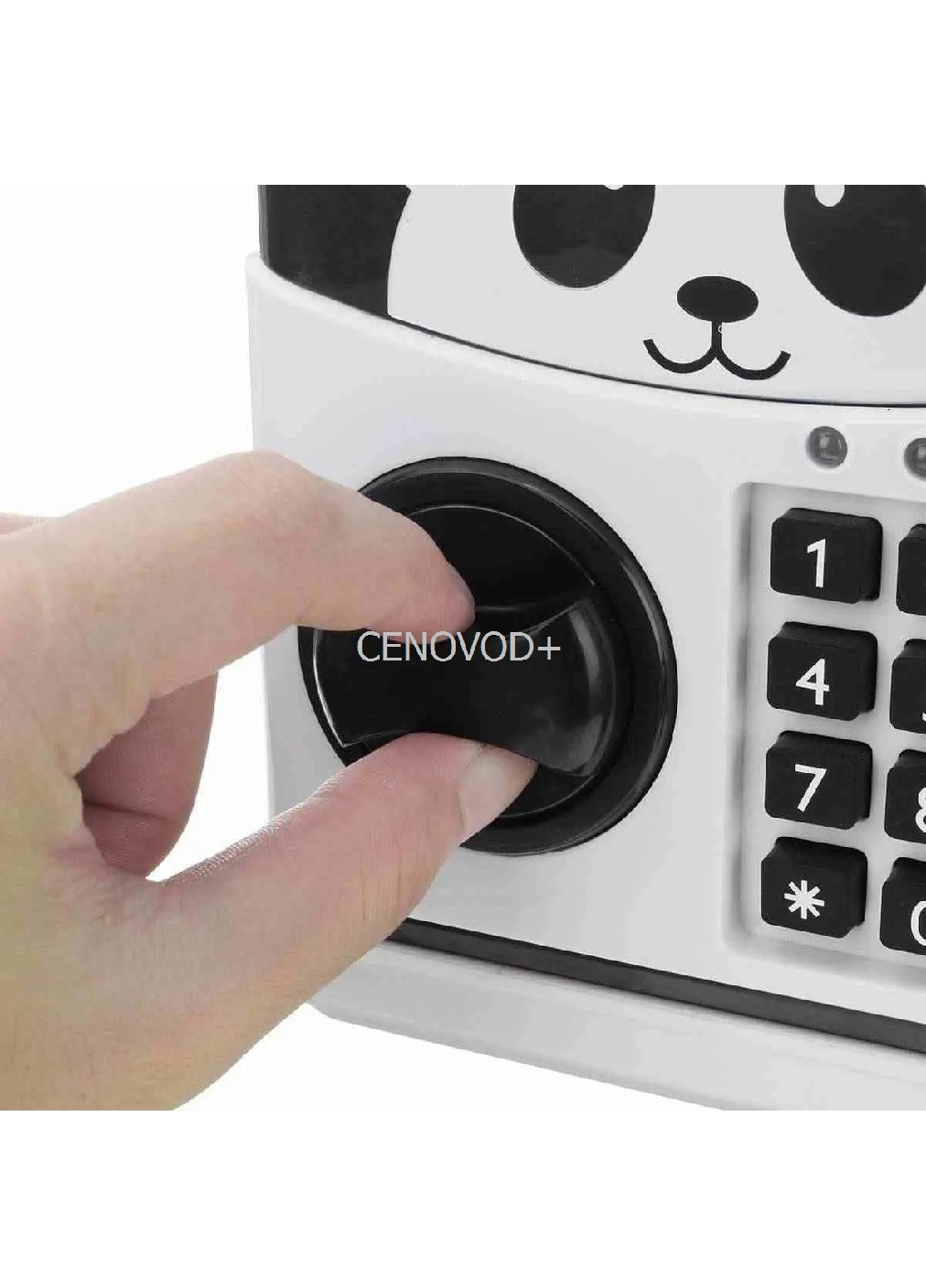 Игрушечный детский сейф копилка с электронным кодовым замком для бумажных денег и монет Панда (442961) Unbranded (254026315)