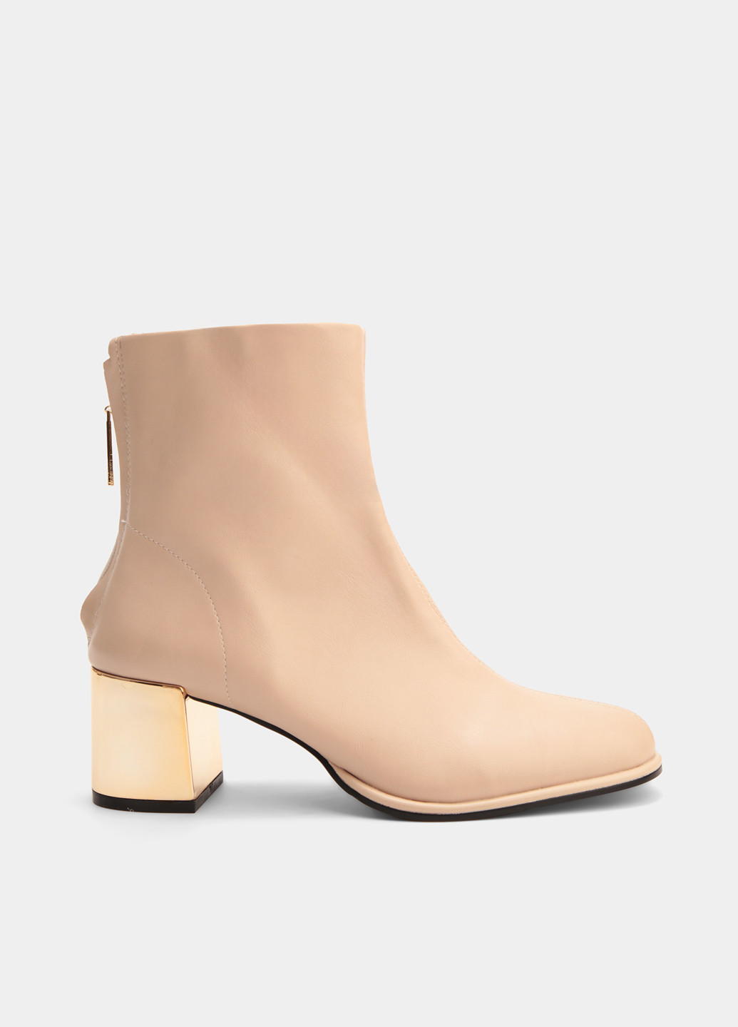 Осенние ботинки Reserved без декора из искусственной кожи, из полиуретана