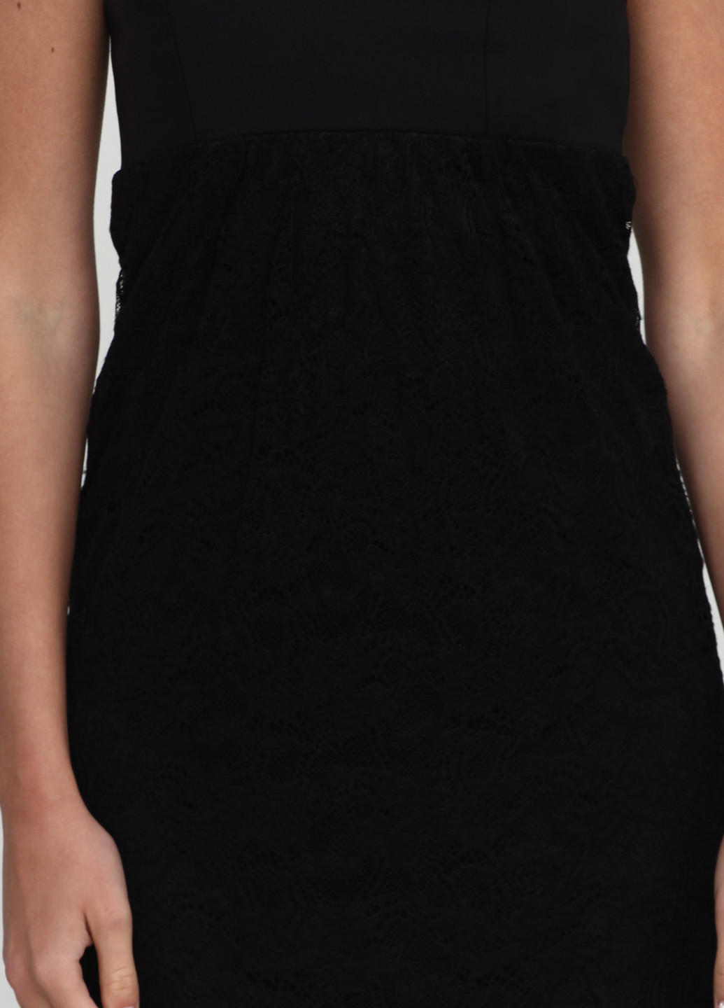 Черное кэжуал платье Relish однотонное