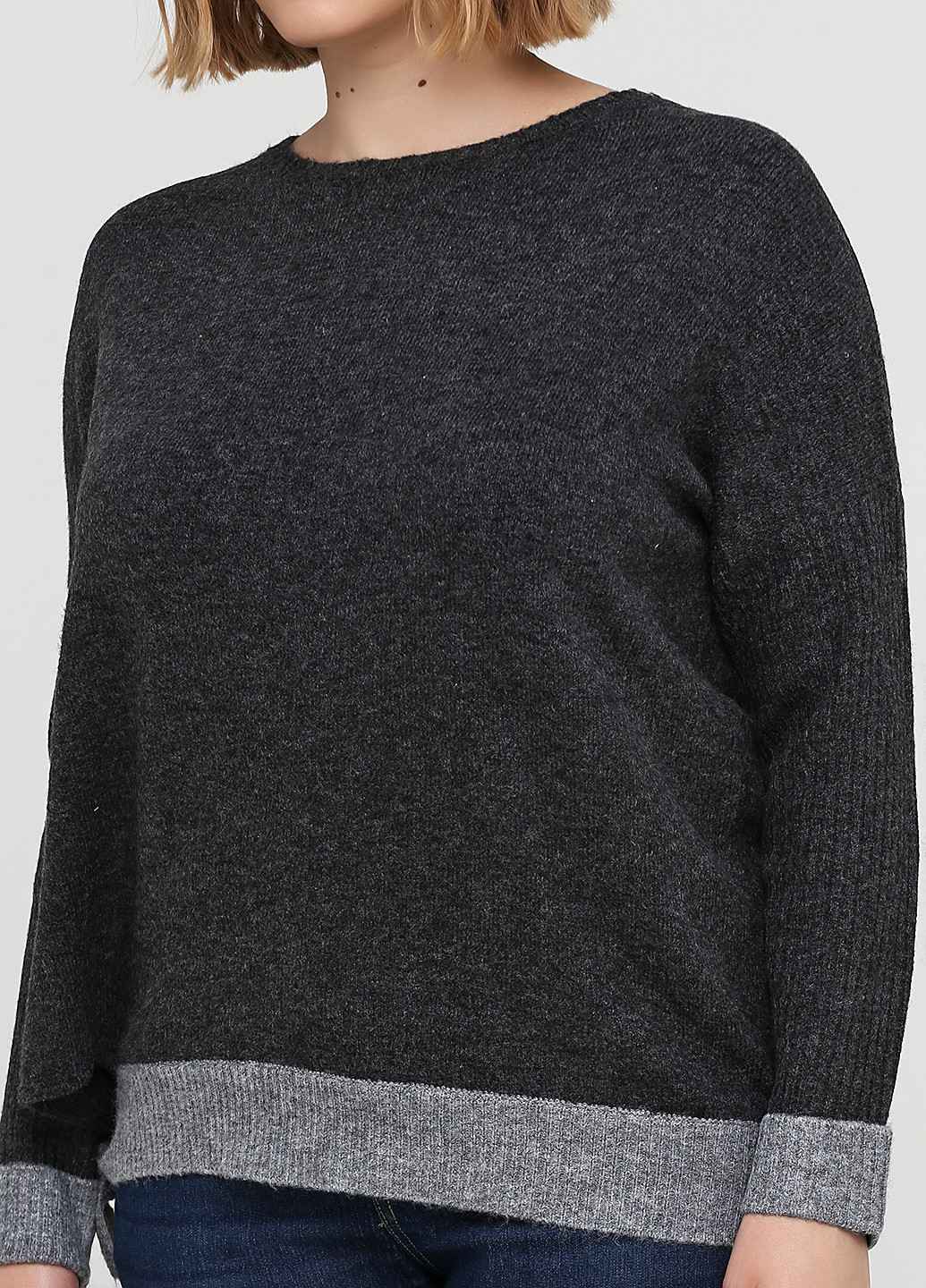 Черный демисезонный джемпер джемпер Louise Orop