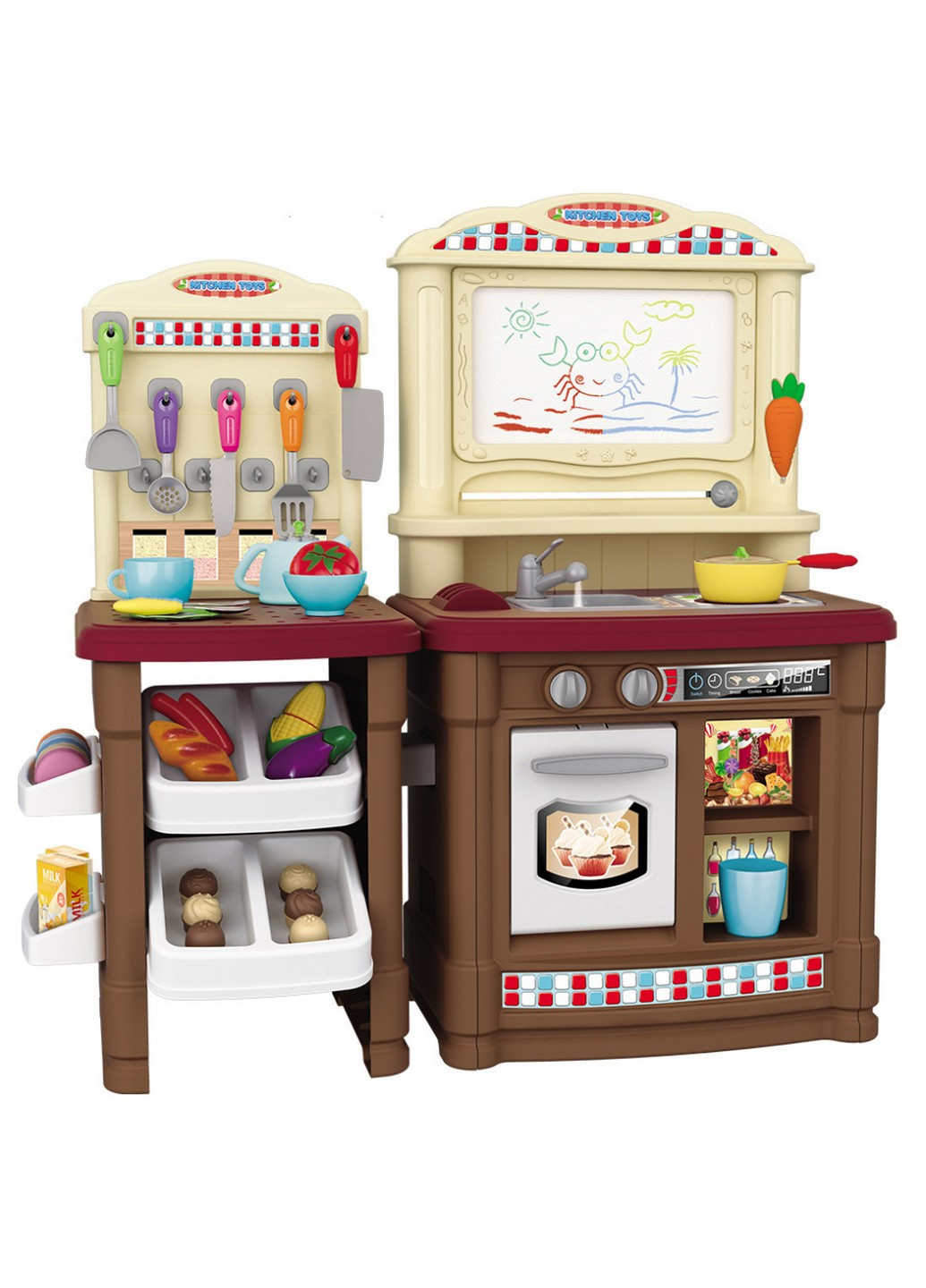 Ігровий дитячий набір "Кухня" 36,5х44,5х40,5 см No Brand (253659267)