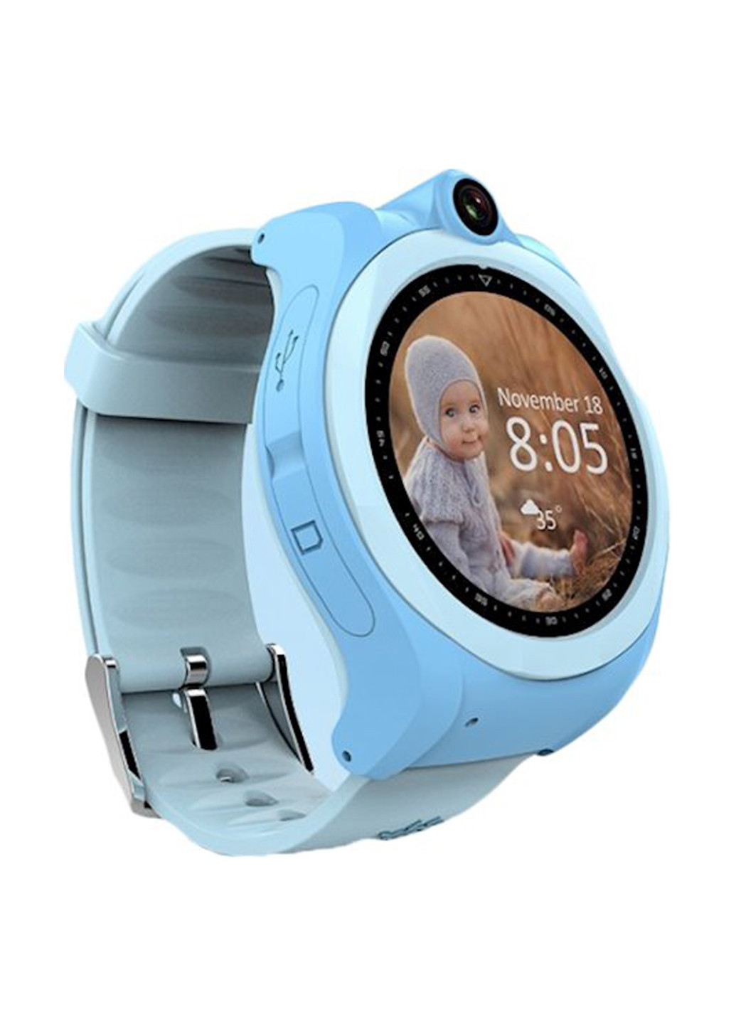 Детские GPS часы-телефон K19 GoGPS Me ME K19 синие