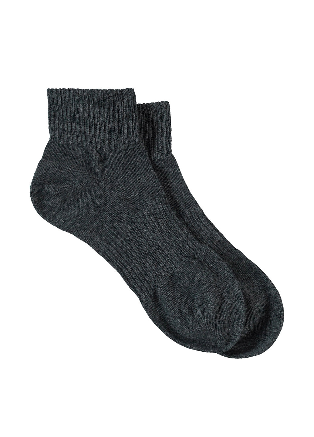 Серые носки (3 пары) UNITED4 однотонные (329148534)