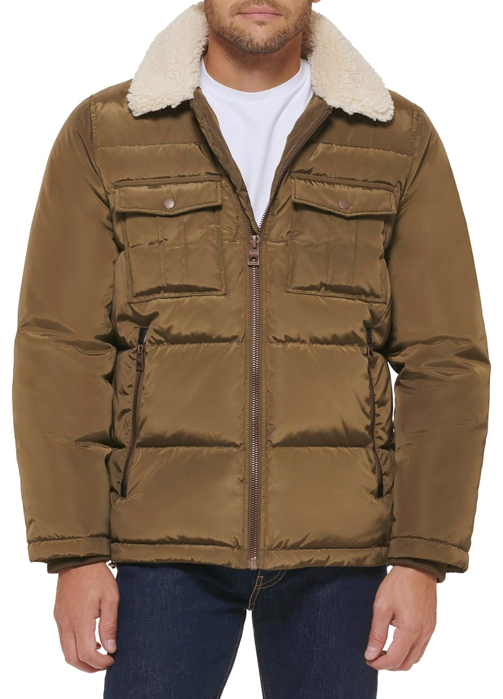 Зелена зимня куртка Guess