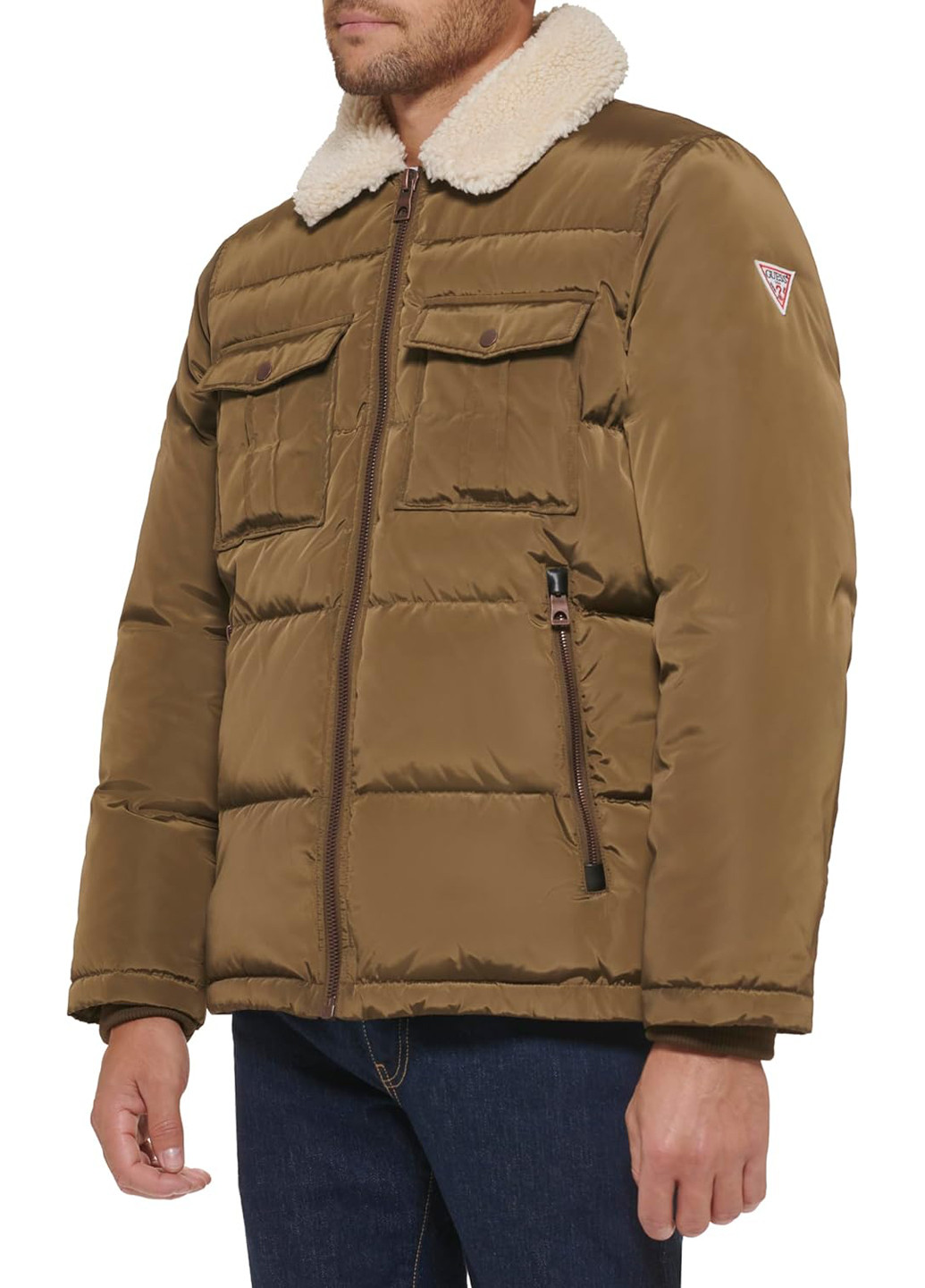 Зелена зимня куртка Guess