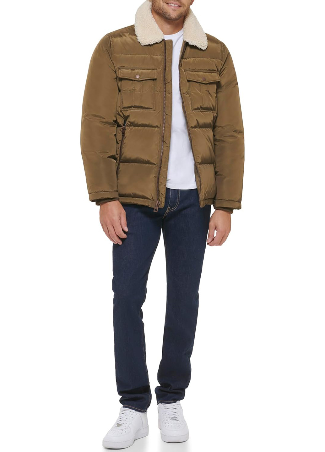 Зелена зимня куртка Guess