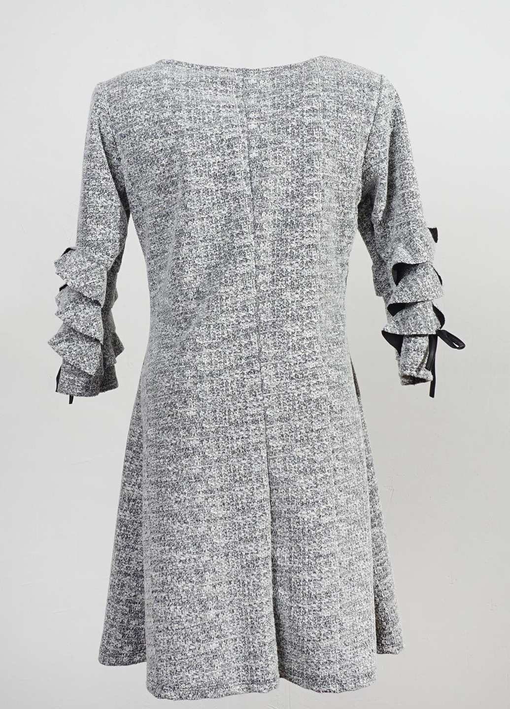 Сіра кежуал сукня New Collection меланжева