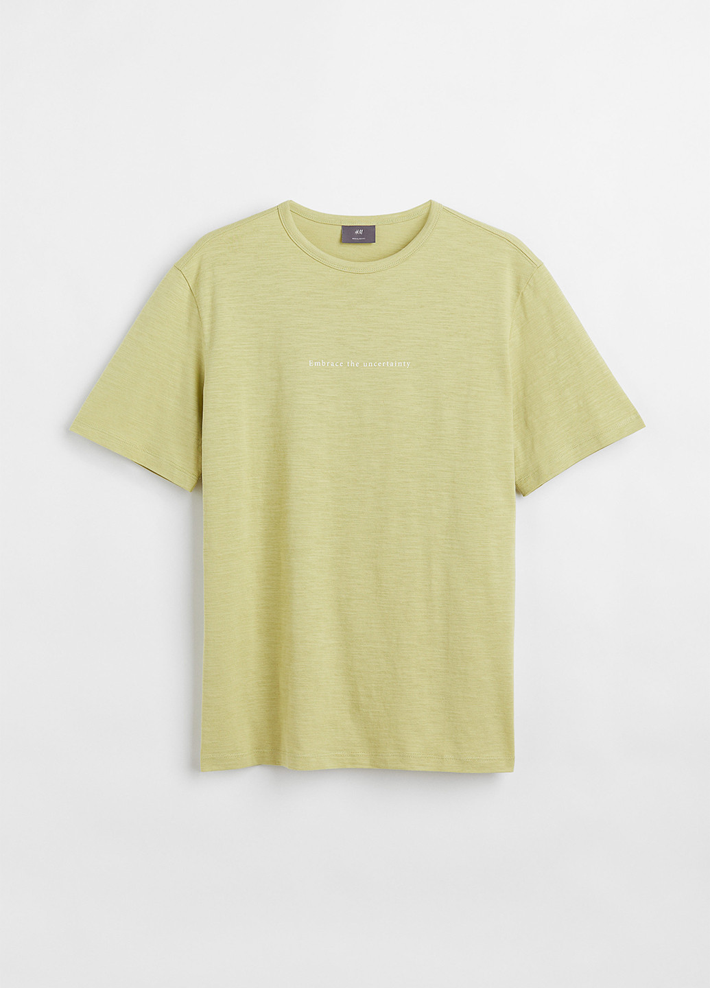 Оливкова футболка H&M