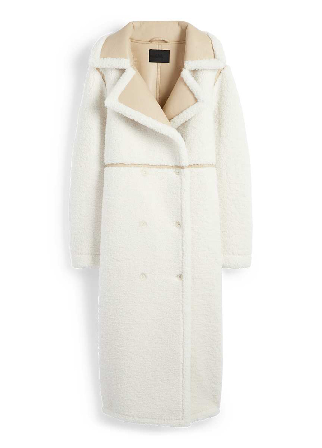 Молочное демисезонное Пальто двубортное C&A