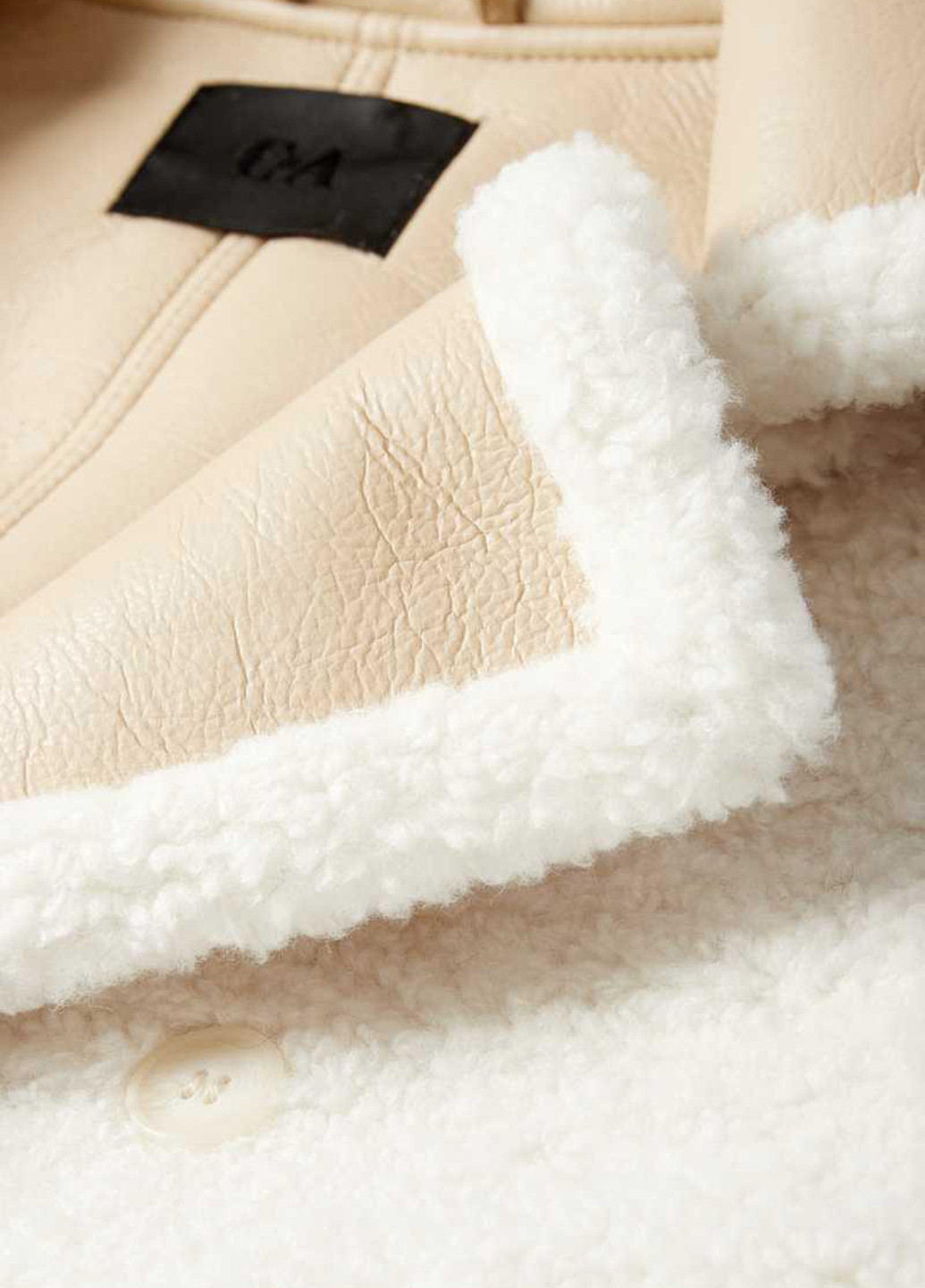 Молочное демисезонное Пальто двубортное C&A