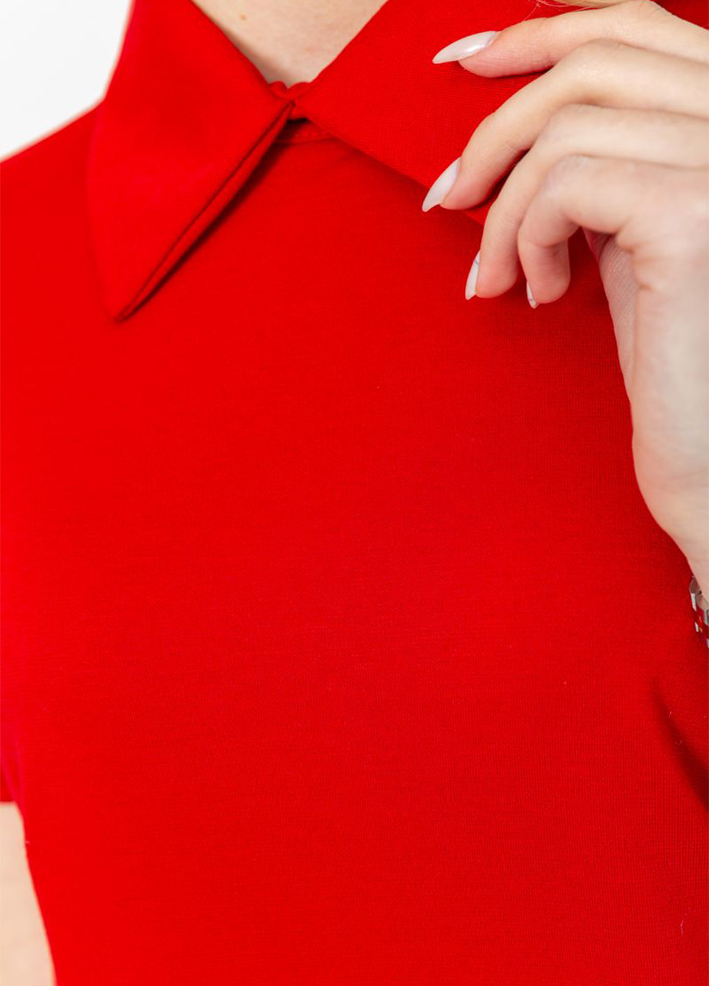 Червона кежуал сукня Ager однотонна